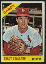 Topps Baseball Card 1966 #7 Tracy Stallard