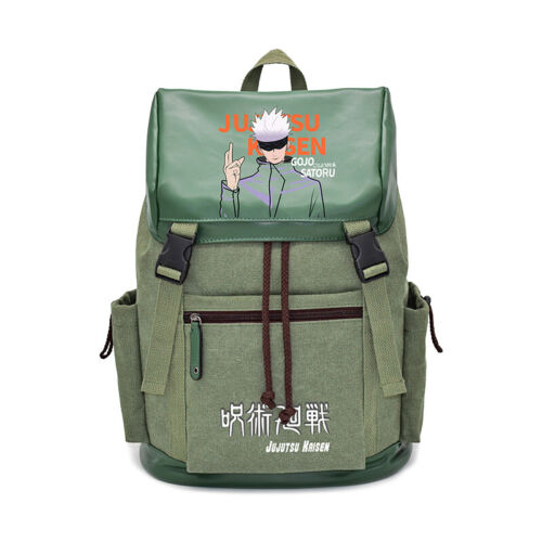 Fashion Anime Jujutsu Kaisen Backpack Student School Bag Men Boy Shoulder Bags