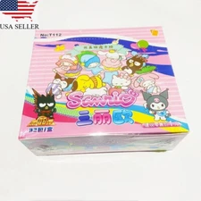 Sanrio Doujin Trading Cards CCG 32 Packs Official Booster Box Hello Kitty Sealed