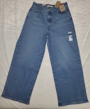 NEW Women's Levi's Original High Rise Wide Leg Jeans 29x27