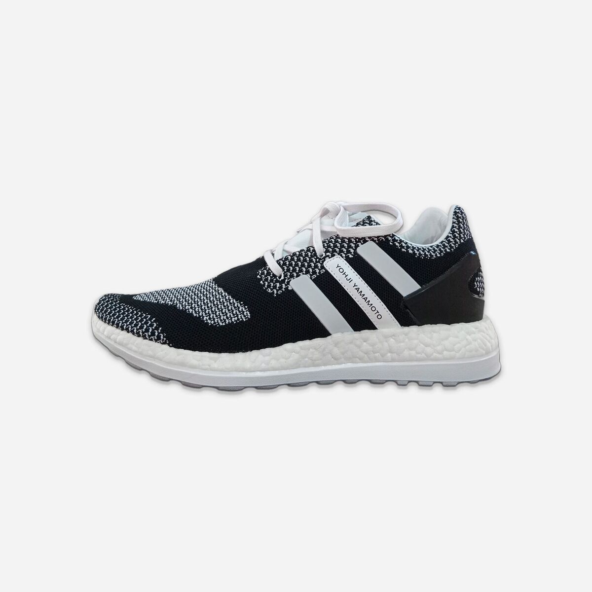 adidas y3 pureboost zg knit aq5731 US10 BLACK WHITE YOHJI YAMAMOTO