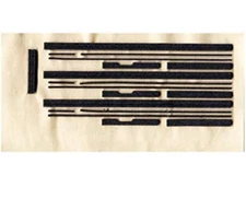 Pentax SP SP2 SPF SL K1000 Light Seal 3pcs Kit replace Sponge Adhesive From JP