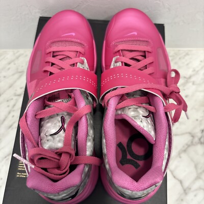 Men's Nike KD 4 'Aunt Pearl' (2024) HF9098-600 Size 8.5 Pink Kay