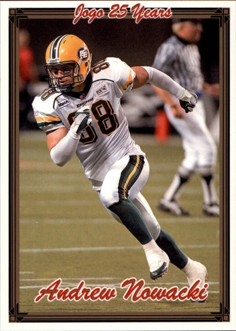 2005 Jogo CFL #181 Andrew Nowacki - Edmonton Eskimos Murray State ...