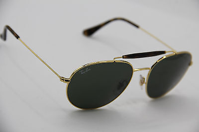 RAY-BAN RB 3540 001 GOLD AUTHENTIC 