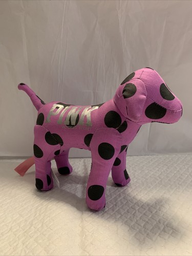 Victoria's Secret Pink Purple and Black Polka Dot Dog - Picture 2 of 7