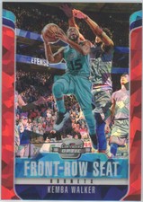 2018-19 Panini Contenders Optic Front Row Seat Red Cracked Ice #26 Kemba Walker