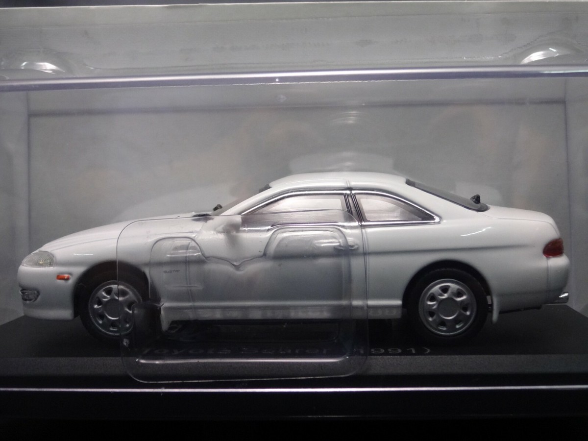 Norev Collection Japon 1/43 - Toyota Soarer 1991 Blanche (Miniature D'Occasion En Très Bon État)