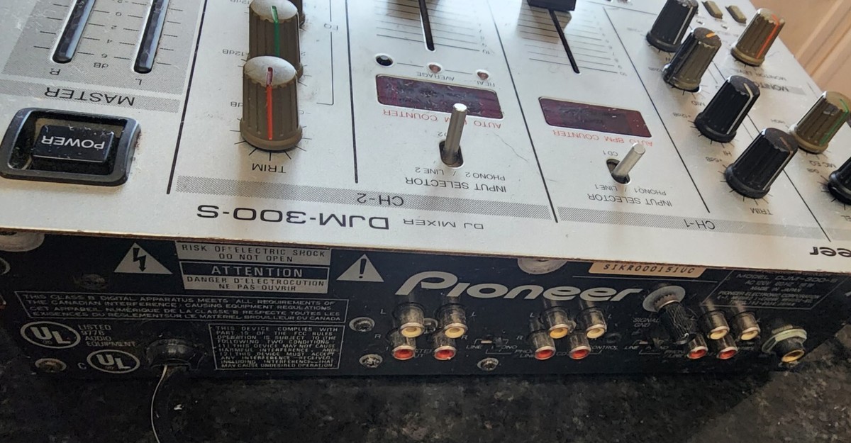 Pioneer Djm-300-s 2 Channel DJ Music Mixer for sale online | eBay