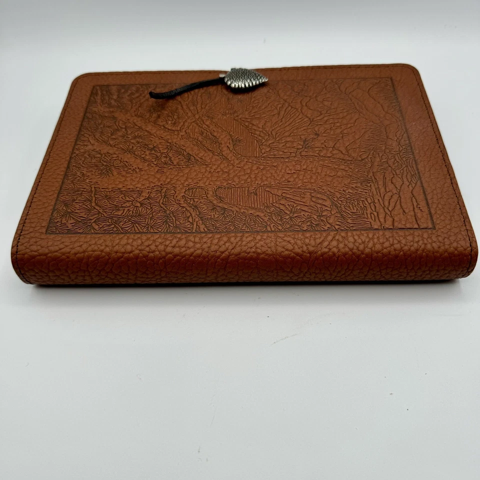 Oberon Design Genuine Leather Refillable Journal Cover w/ Hardbound Blank Insert - Image 3 of 4