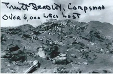 TRUITT BRADLEY Signed Photo WW II AUTOGRAPH COA WORLD WAR 2 IWO JIMA PACIFIC