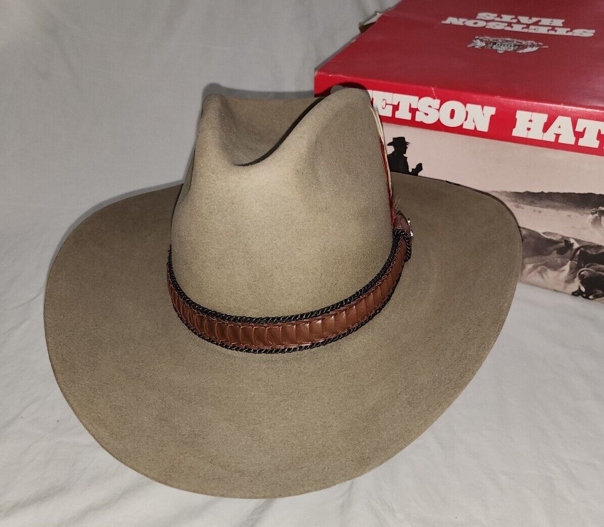 VINTAGE STETSON WESTERN COWBOY HAT 4X BEAVER SZ 7 | eBay VINTAGE STETSON WESTERN COWBOY HAT 4X BEAVER SZ 7 | eBay