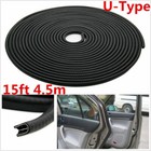 <!--F#f_0-->4.5M U Shape Car Door Window Trim Edge Mouldings Rubber Weatherstrip Seal Strip<!--F/-->