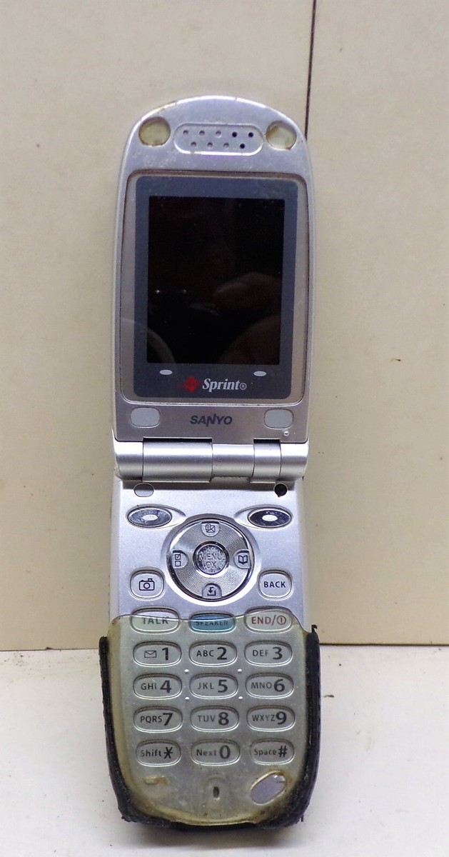 sanson⭐︎ Sanyo SCP-8100 (Sprint) Flip Phone - Vintage Collector | eBay