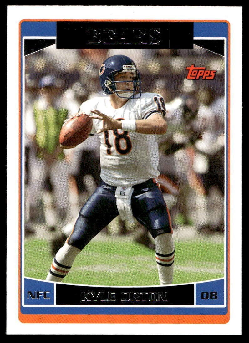 2006 Topps #171 Kyle Orton Chicago Bears Football Card