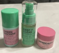 iNNBEAUTY Project Mini 3 Set Green Machine Skin  Oil Serum Cleanser Moisturizer