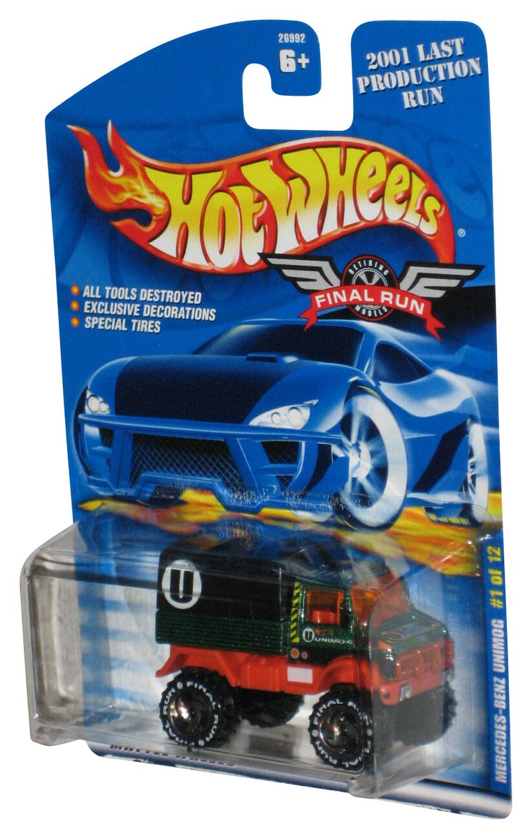 Hot Wheels Final Run 2001 Last Production Mercedes-Benz Hot Wheels Final Run 2001 Last Production Mercedes-Benz