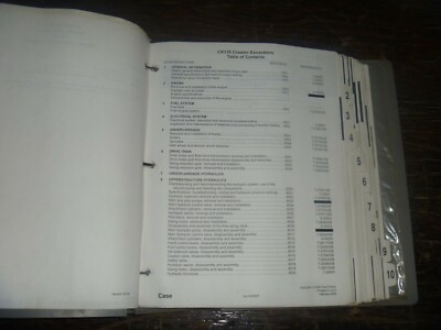 Case CX130 Crawler Excavator Shop Service Repair Manual Cre 9-35551