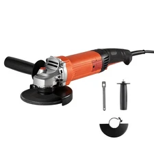 Uimoso 5" Electric Angle Grinder 10A Power Tool, 10000RPM High-Speed Performance