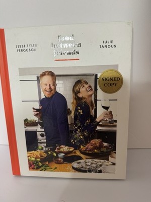 Signed Food Between Friends Cookbook Jesse Tyler Ferguson Modern Family
