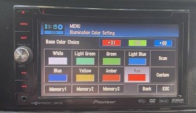 Pioneer Avic-D3 2-din Touchscreen Dvd/cd