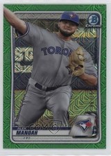 2020 Bowman Mega Box Green Mojo Refractor 97/99 Alek Manoah #BCP-149 01gp