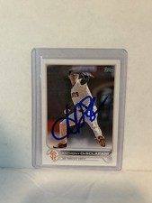 Anthony DeSclafani Signed 2022 Topps Series 1 One  #137  Giants Reds
