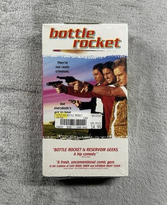 Bottle Rocket VHS Tape Owens Brothers Wes Anderson Cult Film New Sealed