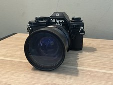 Nikon EM 35mm SLR Camera with Rokina 28mm-70mm Lens