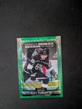 2021-22 O-Pee-Chee Platinum Marquee Rookies emerald surge 05/10 Alex Turcotte