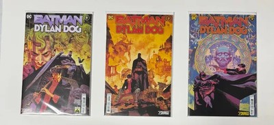 BATMAN DYLAN DOG 1-3 (2024) #1 2 3 COMPLETE FULL SERIES SET DC COMICS NM