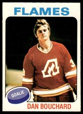 1975-76 O-Pee-Chee Vintage Hockey Dan Bouchard #268 VIEW SCAN