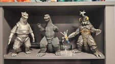 XPLUS RIC LOT Godzilla 1975, Mechagodzilla 1974, And Megalon