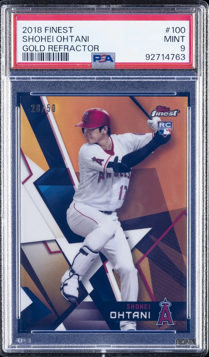 2018 Topps Finest - Shohei Ohtani #100 for sale | eBay