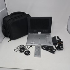 Original Toshiba SD-P2700 Portable DVD Player LCD 8.9" Silver With Carry Bag