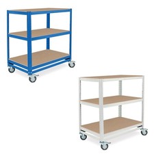 Kommissionierwagen/Etagenwagen, 3 Ebenen, BxTxH 900x500x1030 mm
