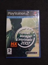 FOOTBALL MANAGER CAMPIONATO 2007 SONY PLAYSTATION 2 PS2 PAL ITA NUOVO SIGILLATO