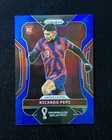 2022 Panini Prizm FIFA World Cup Qatar Soccer Prizms Blue Ricardo Pepi #205