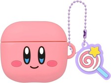 Gourmandies Kirby Of The Stars Protective Case For Airpods 4 Type A Bkby-22a