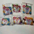 1996 TY Teenie Beanie Baby McDonald's Lot of 6- New- Vintage Happy Meal