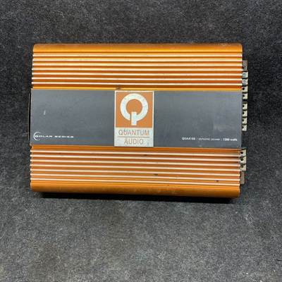 #ad Quantum Audio Amplifier QSA4150 1200W Untested $60.00