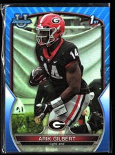 2022 Bowman U Arik Gilbert 1st Bowman Blue Refractor /199
