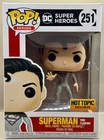 Funko Pop! HEROES - Superman "from Flashpoint" #251 Hot Topic Excl w/ protector