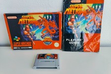 Rarissimo Super Metroid Big Box Nintendo Pack SNES originale