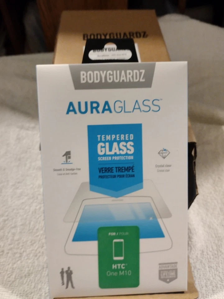 BodyGuardz AuraGlass Tempered Glass Screen Protector HTC  One M10  - Image 4 of 4