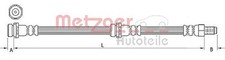 METZGER Bremsschlauch Vorderachse beidseitig für MAZDA
