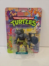 Teenage Mutant Ninja Turtles 1990 Rocksteady Playmates Action Figure