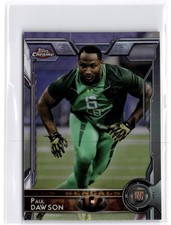 2015 Topps Chrome #175 Paul Dawson Purple Refractor