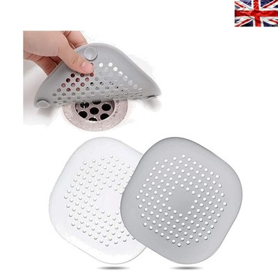 Moderne 2er Pack Waschbecken & Dusche Haarfänger - Sichere Saugsieb für Zuhause