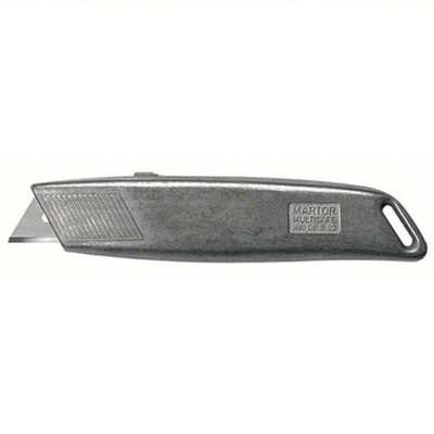MARTOR Safety Knife: 5 1/2 in Overall Lg, Plain, Zinc, Unpainted! BRAND NEW!